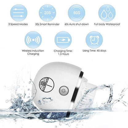 Ultrasonic Facial Cleaner | Skincare Tailor | Face Cleansing Brush